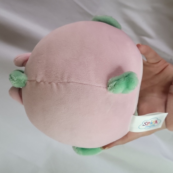 Pink Unicorn round fat 6" Plush like new - Picture 5 of 8